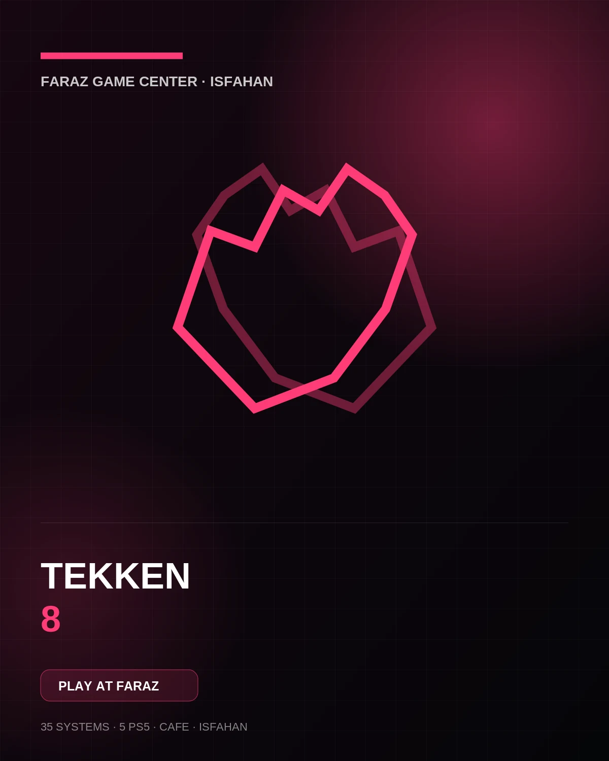 Tekken 8 در گیم سنتر فراز